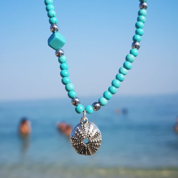 Turqoise Urchin Necklace