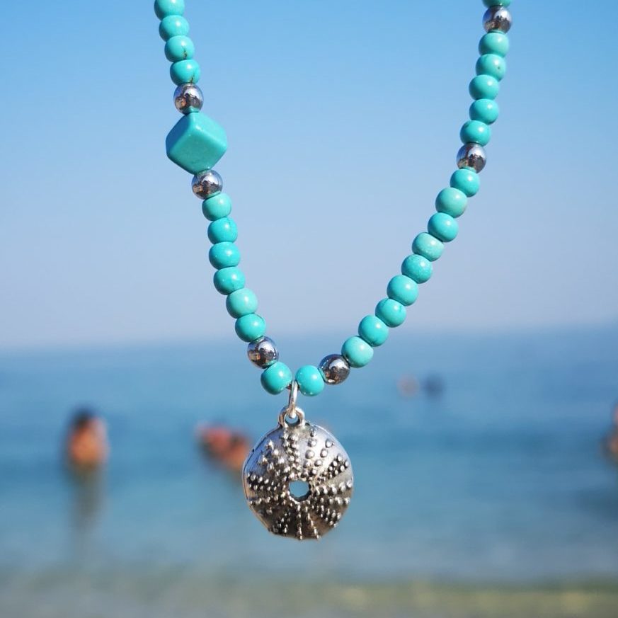 Turqoise Urchin Necklace