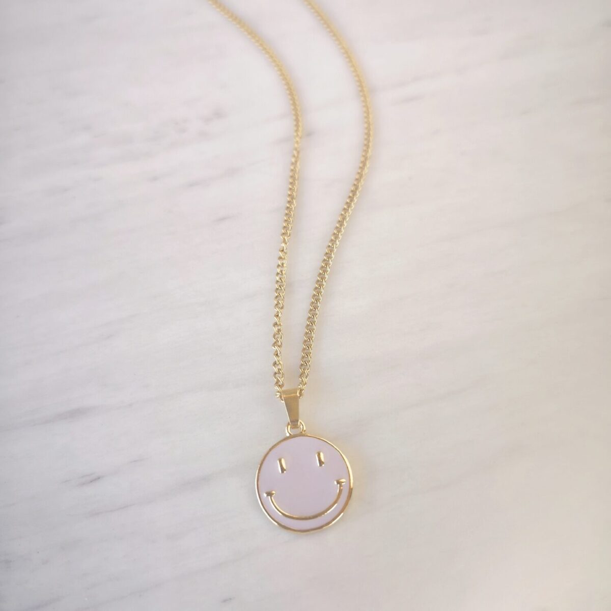 Lila Smile Necklace