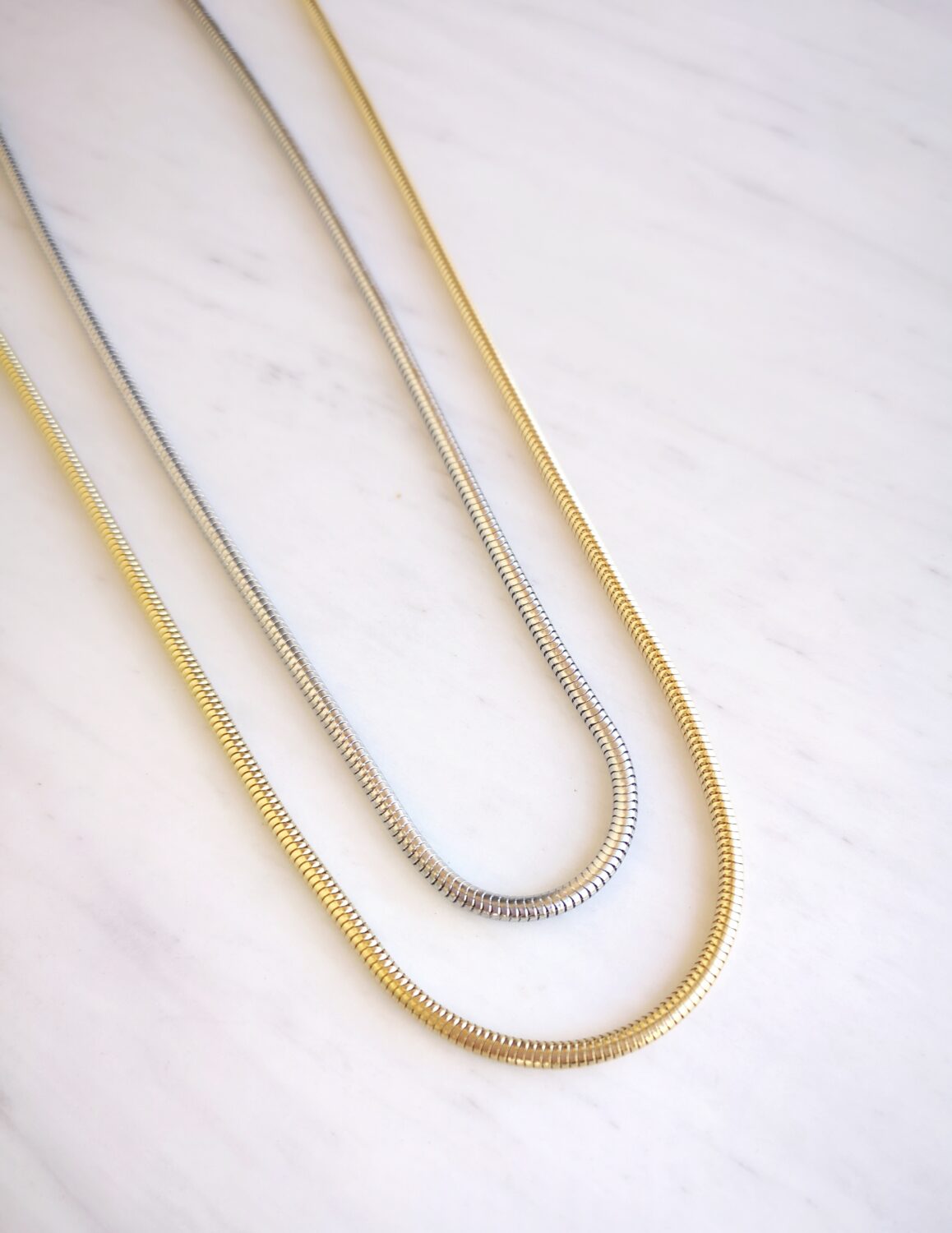 Round Snake Necklace