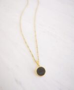 Black Vitro Necklace