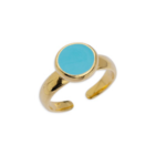Turquoise Round Ring small