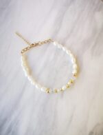 pearl crystal bracelet