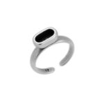 black oval ring