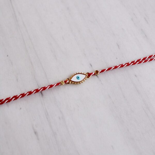 Mini White Eye March Bracelet