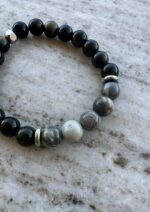 Iaspis - Obsidian Bracelet