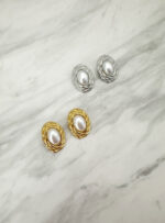 Grainy Pearl Earrings
