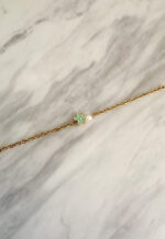 Green Daisy Bracelet