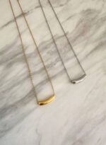 Tube Steel Necklace