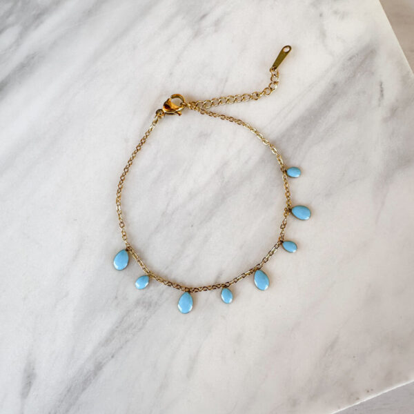 Turquoise Drop Bracelet