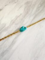 Turquoise Steel Bracelet