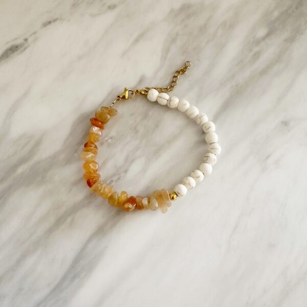 Agate Howlite Bracelet