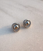 Steel Round Earrings