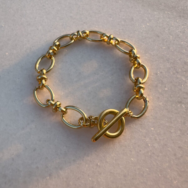 Oval Steel Bracelet