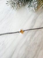 Star Cord Bracelet Golden