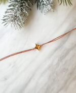 Star Cord Bracelet Golden