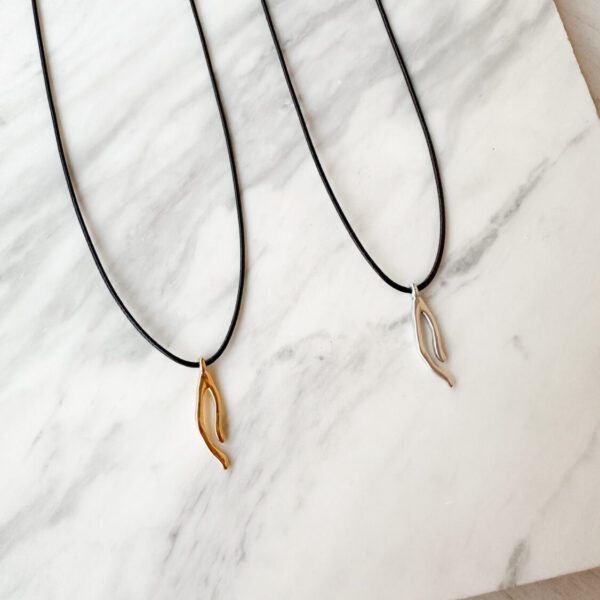 Branch Cord Necklace