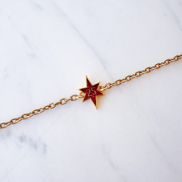 Star Chain Charm Bracelet