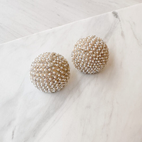 Pearl Strass Earrings