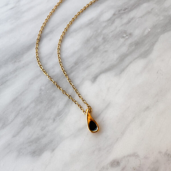 Black Drop Pendant