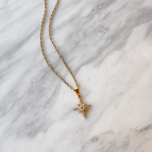 Zircon Star Necklace