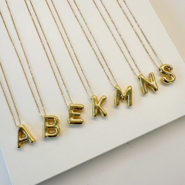 Golden Monogram Necklace