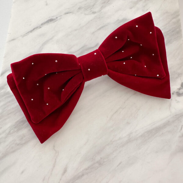 Red Velvet Bow