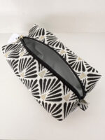 Black White Make-up Bag