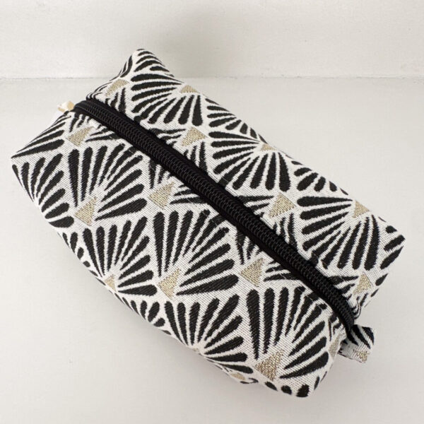 Black White Make-up Bag