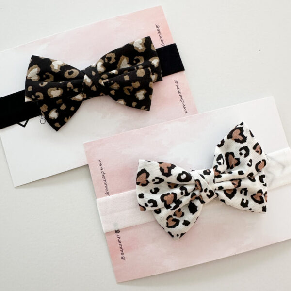 Black Leopard Ribbon