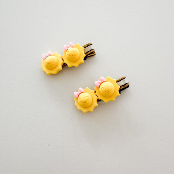 Yellow Sun Clips