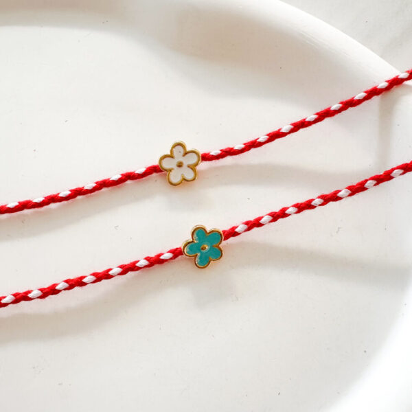 Turquoise Flower March Bracelet