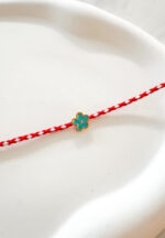 Turquoise Flower March Bracelet