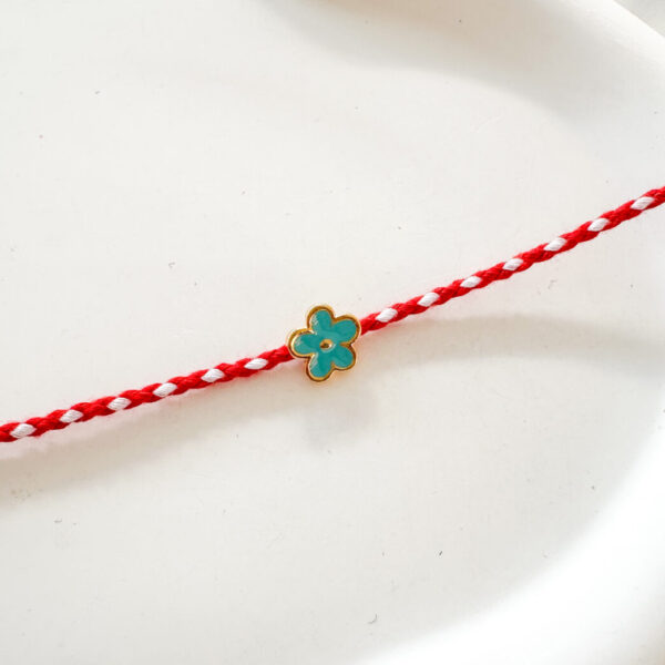 Turquoise Flower March Bracelet