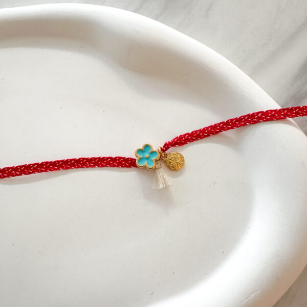 Flower Ponpon March Bracelet