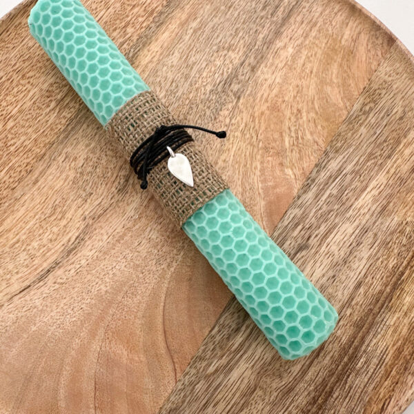 Bee Candle Arrow Green