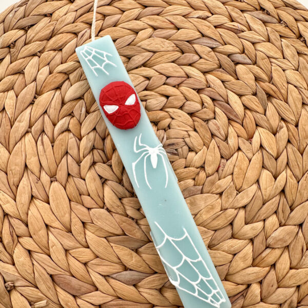 Spiderman Easter Candle